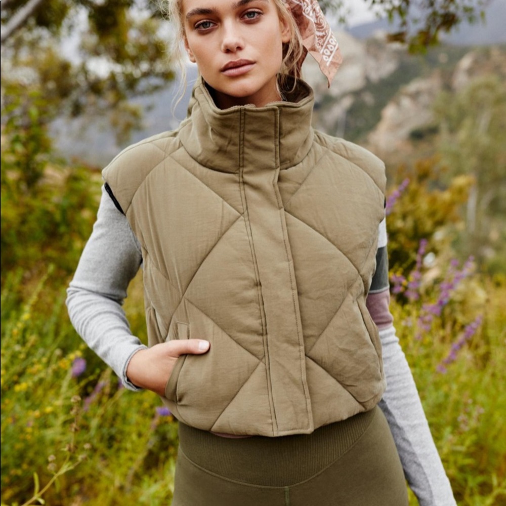 New Free People “No Chill” Vest